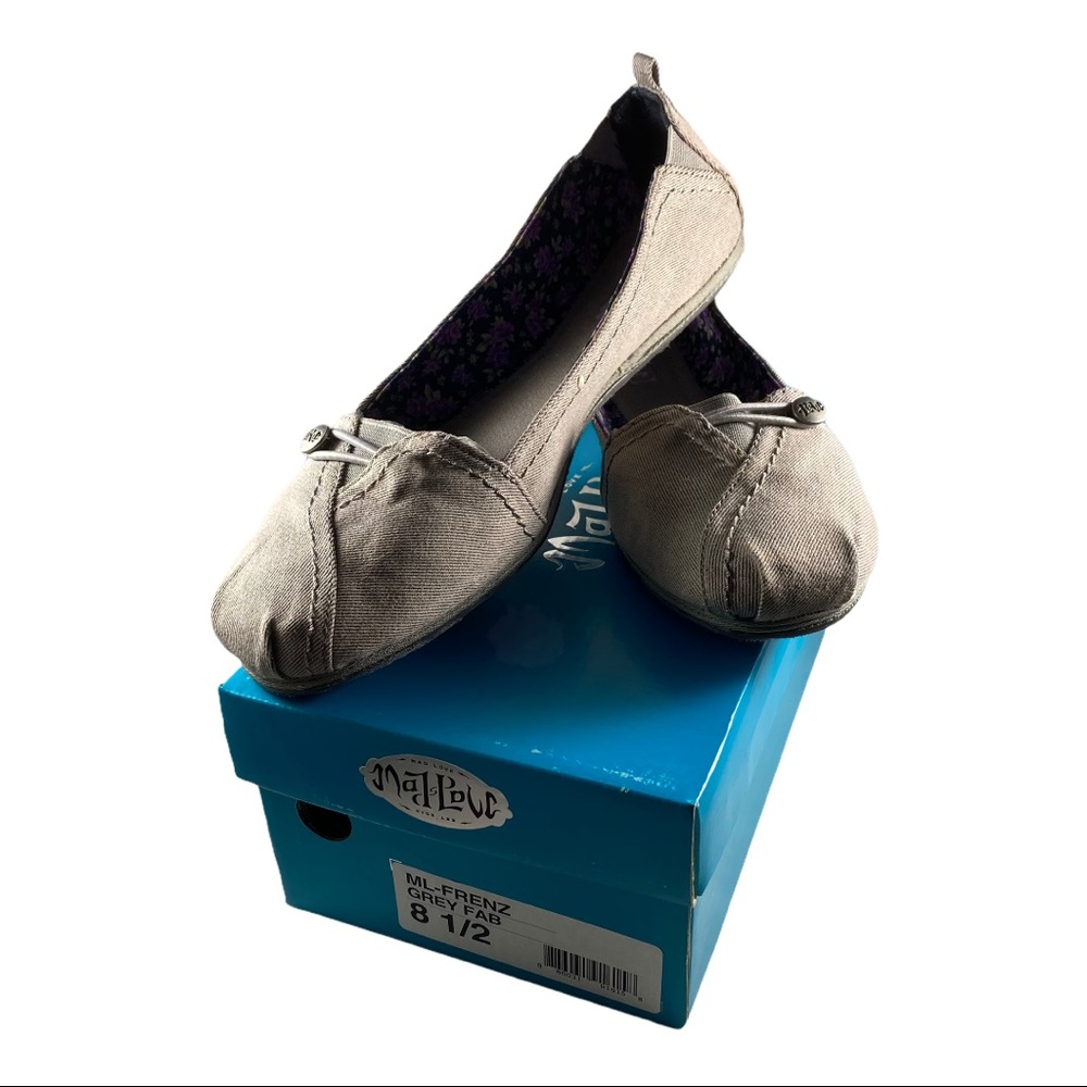 Mad Love new NIB Frenz canvas gray casual shoes